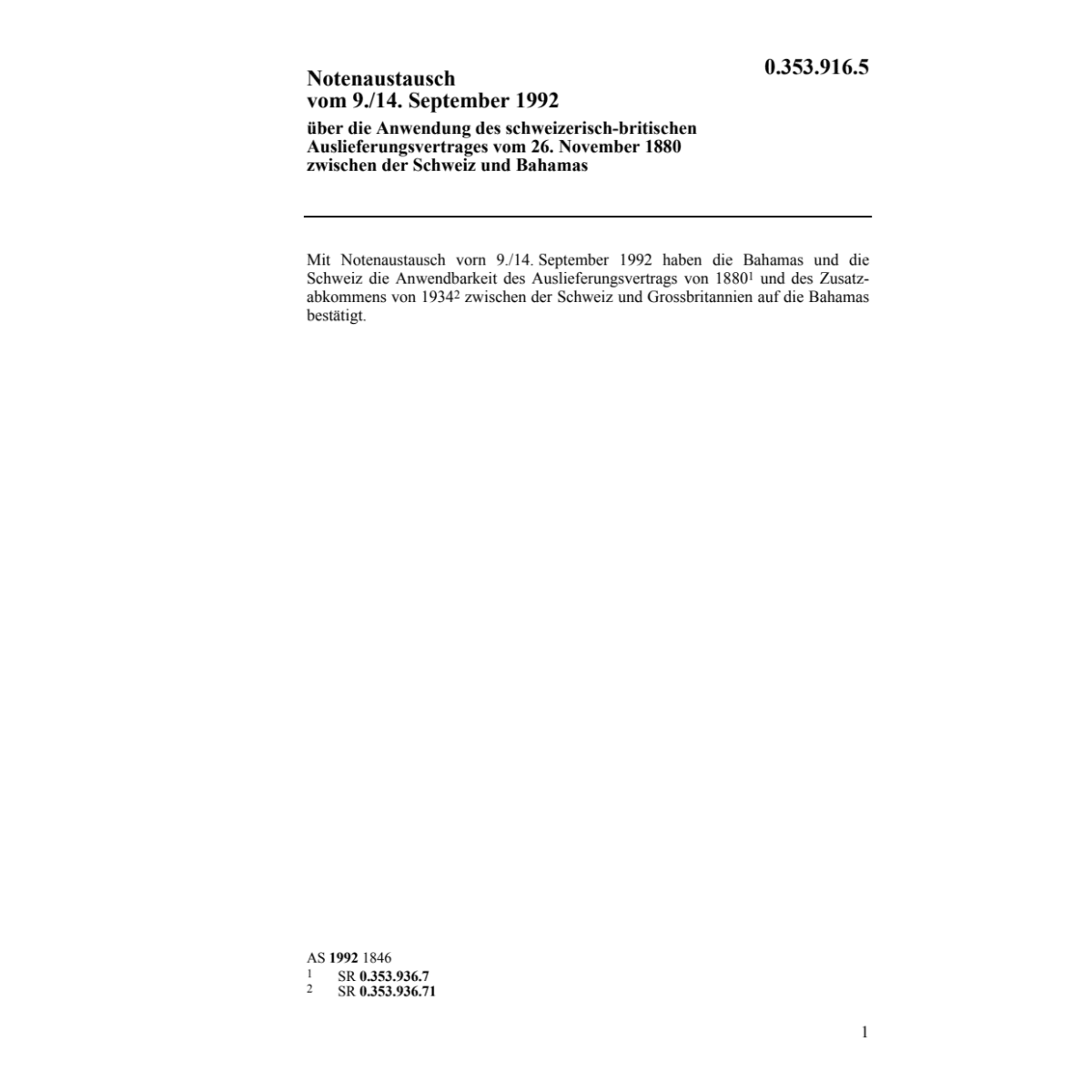 Anwendung schweiz.-brit.Auslieferungsver