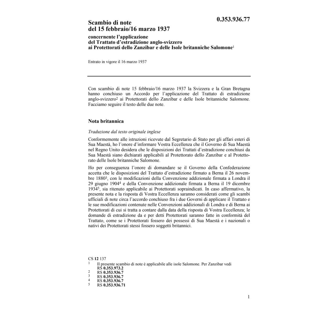 Applicazione Protettorati dello Zanzibar
