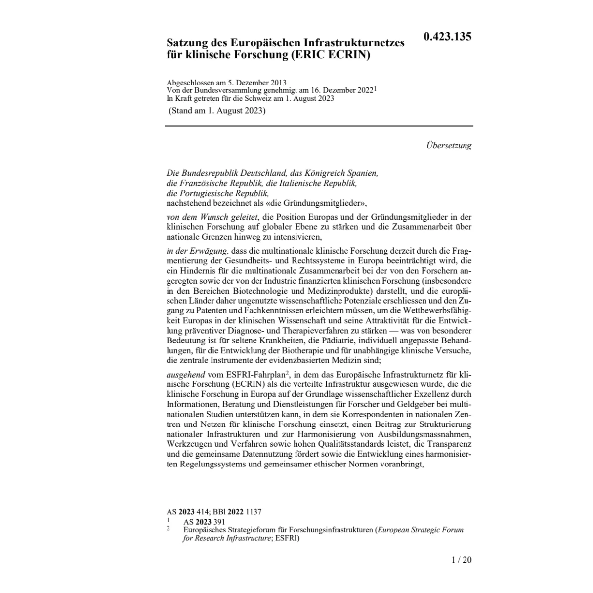 Europ. klinische Forschung 05.12.2013