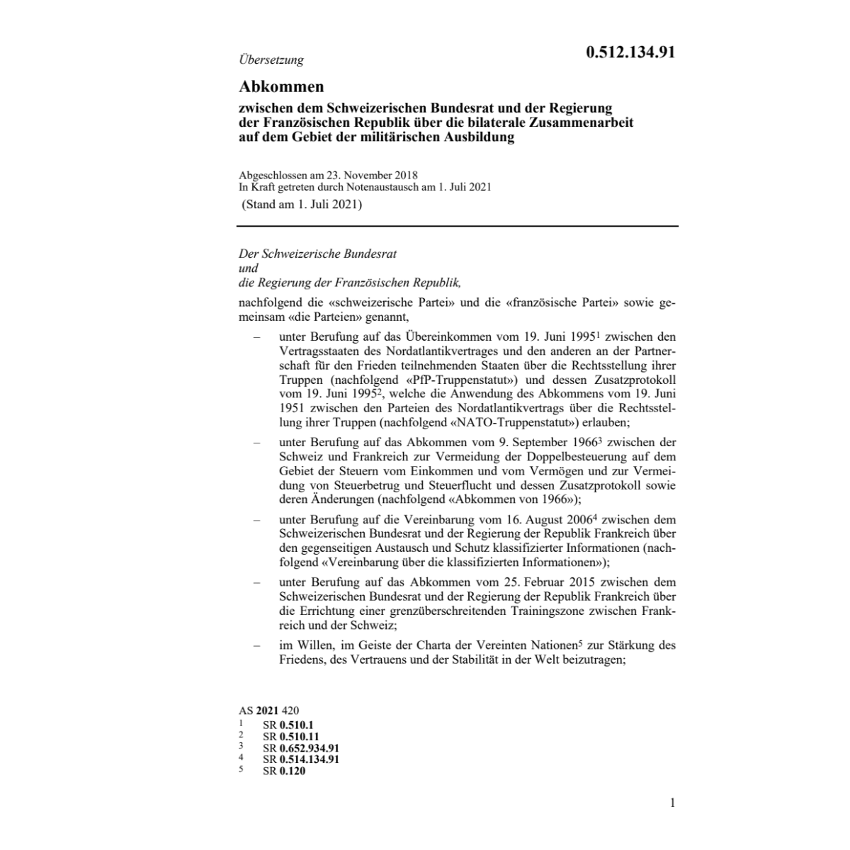 Abk.CH-F Ausbildungszusammenarbeit