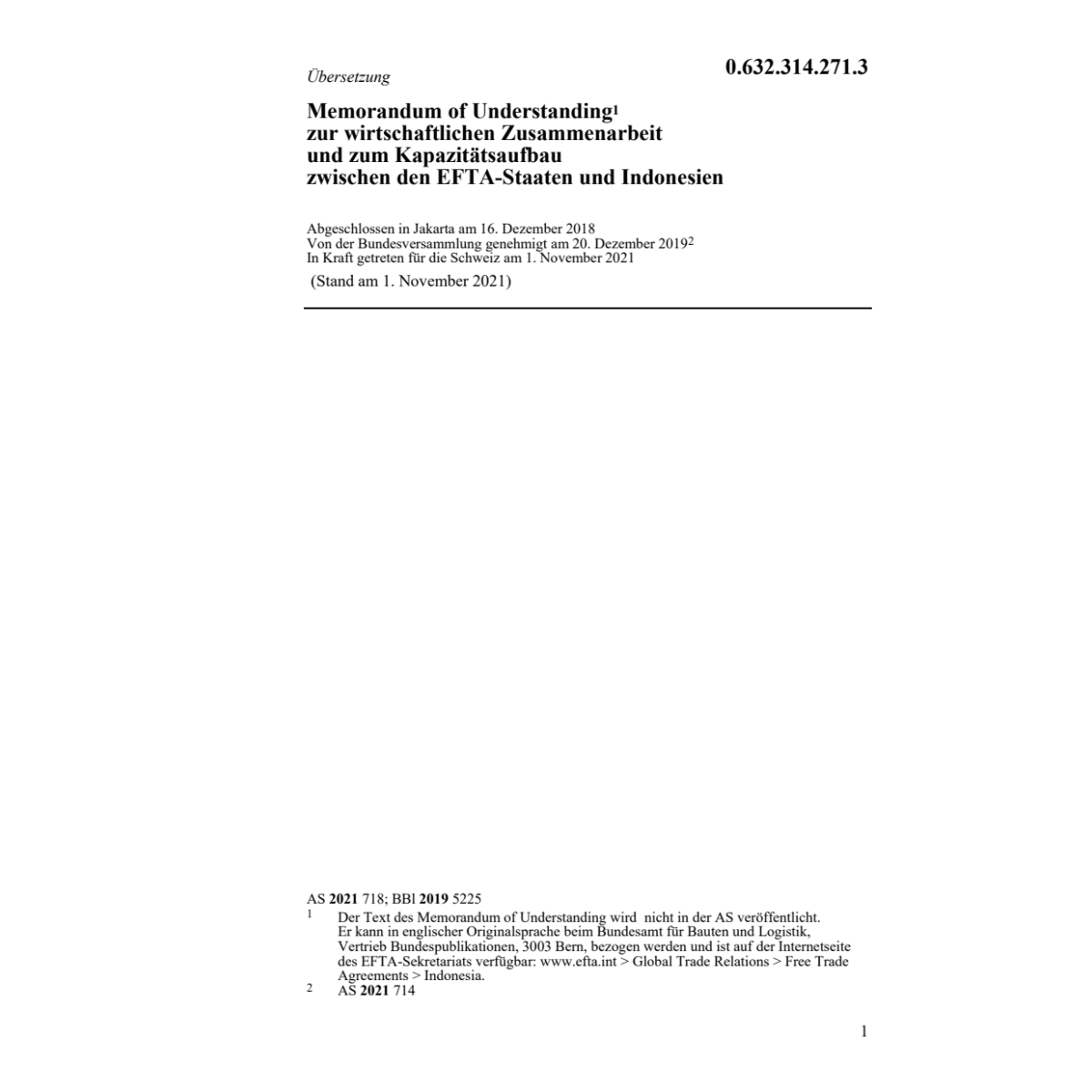 Memorandum of Understanding 16.12.2018