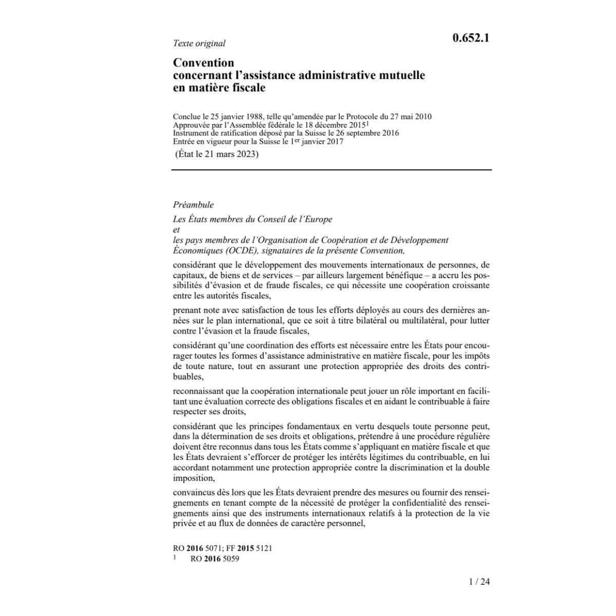 Conv. assist. administr. mut. mat. fisc.