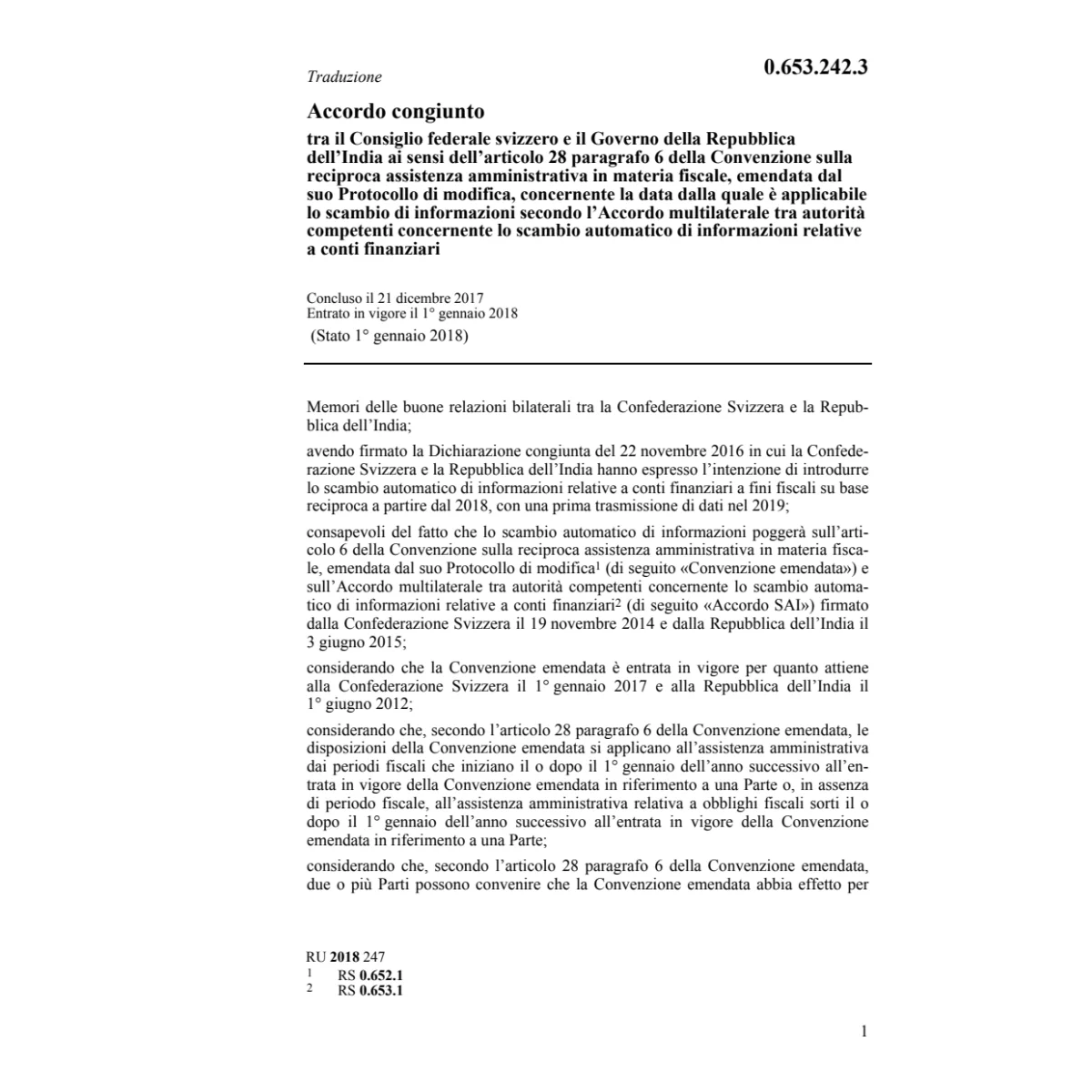 Acc. congiunto 21 dicembre 2017