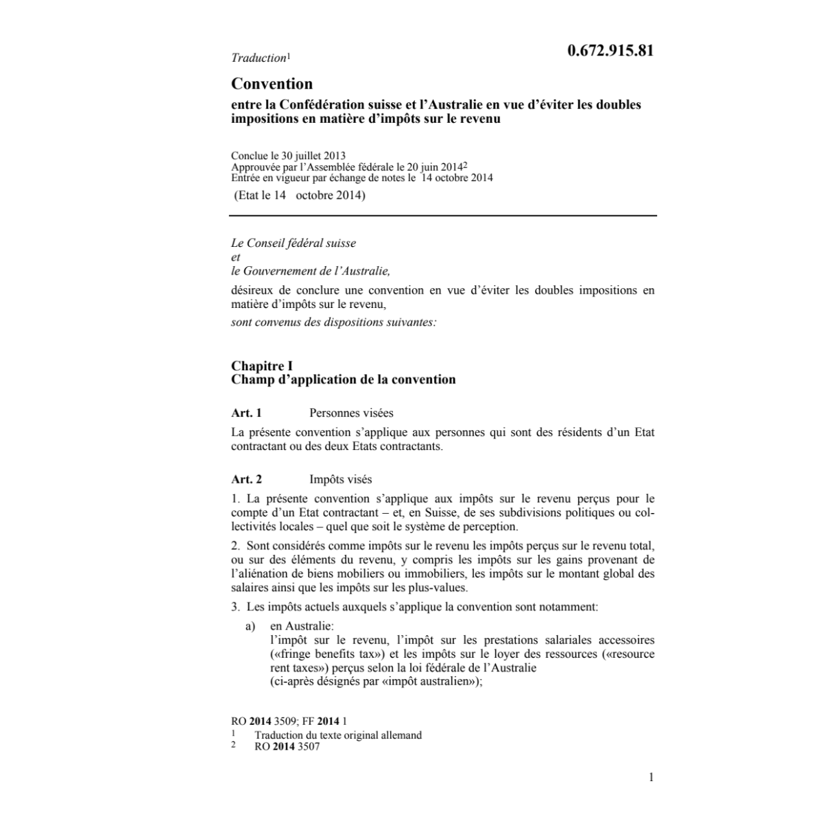 DI Suisse - Australie, doubles