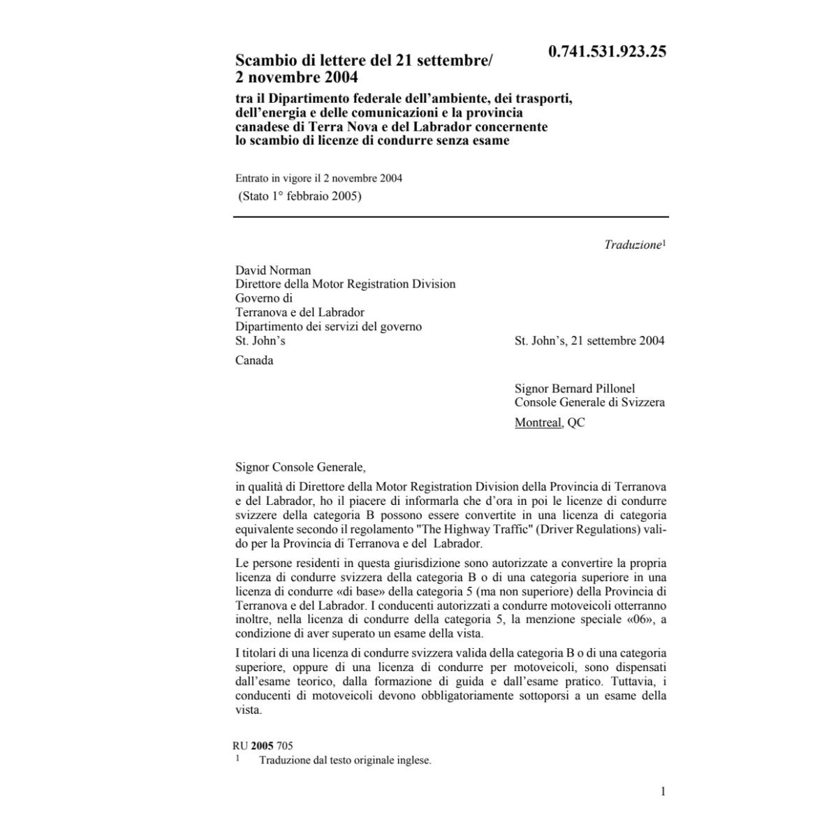 Sc.lett.DATEC-Labrador licenze condurre