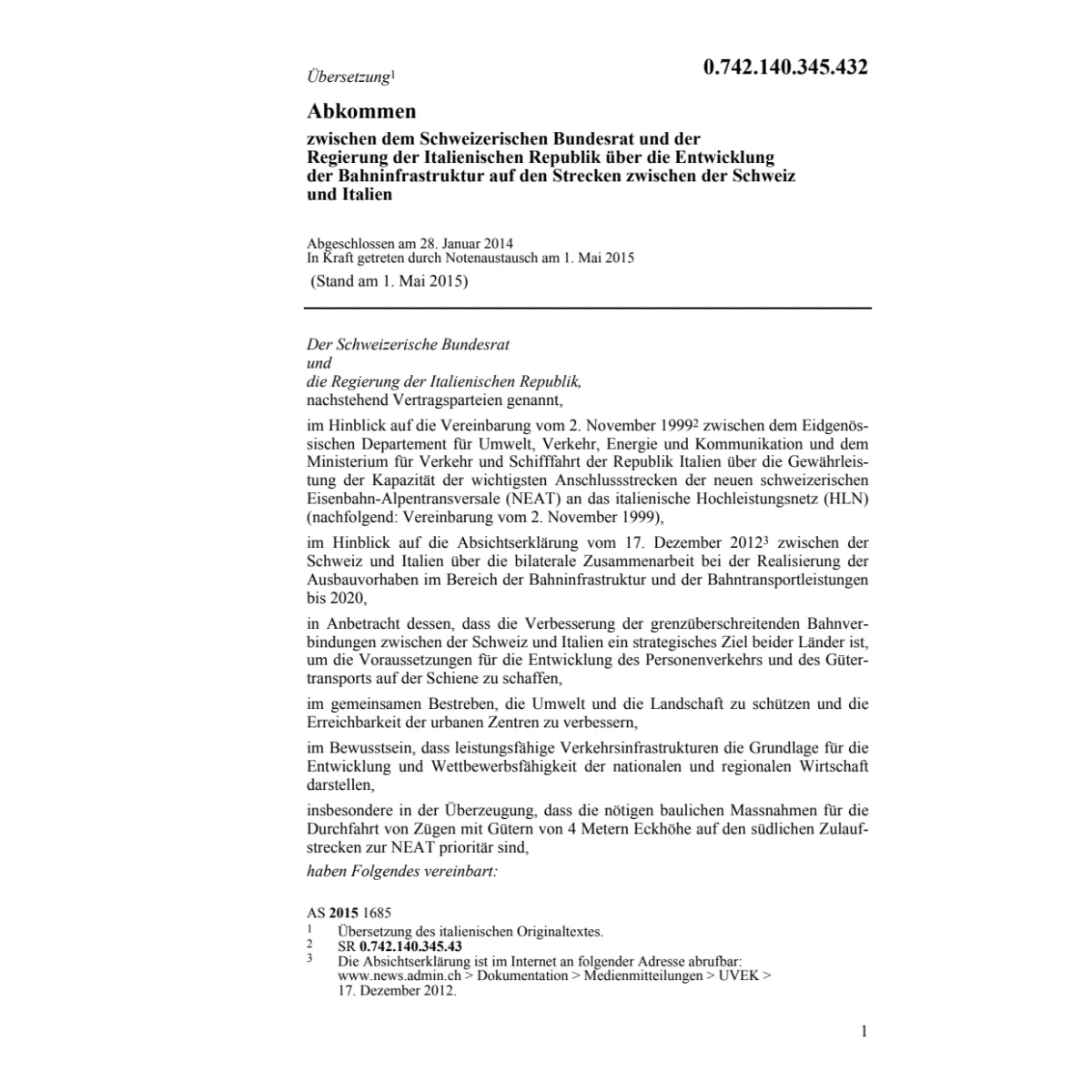 Abk. CH-I Bahninfrastruktur Strecken