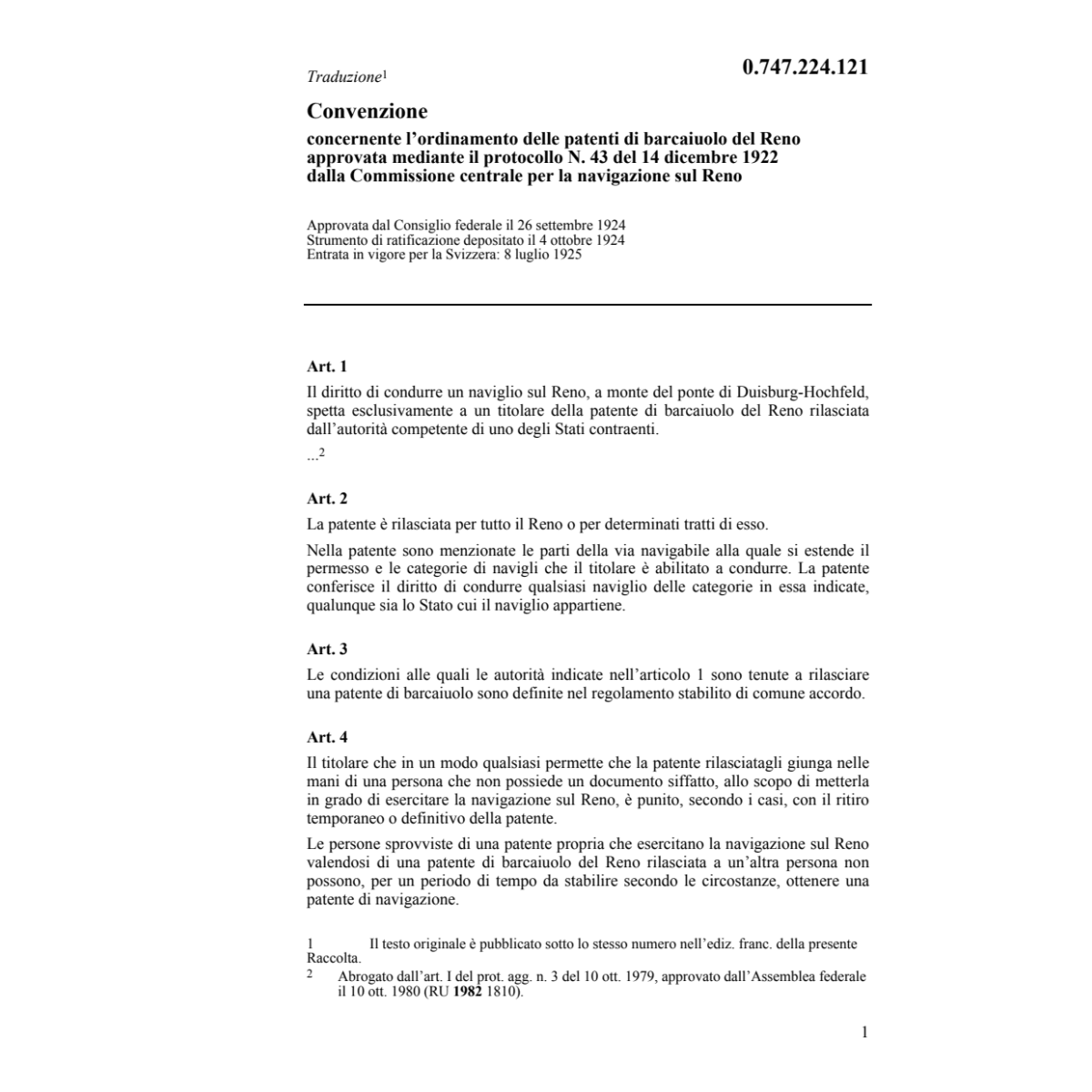 Convenzione