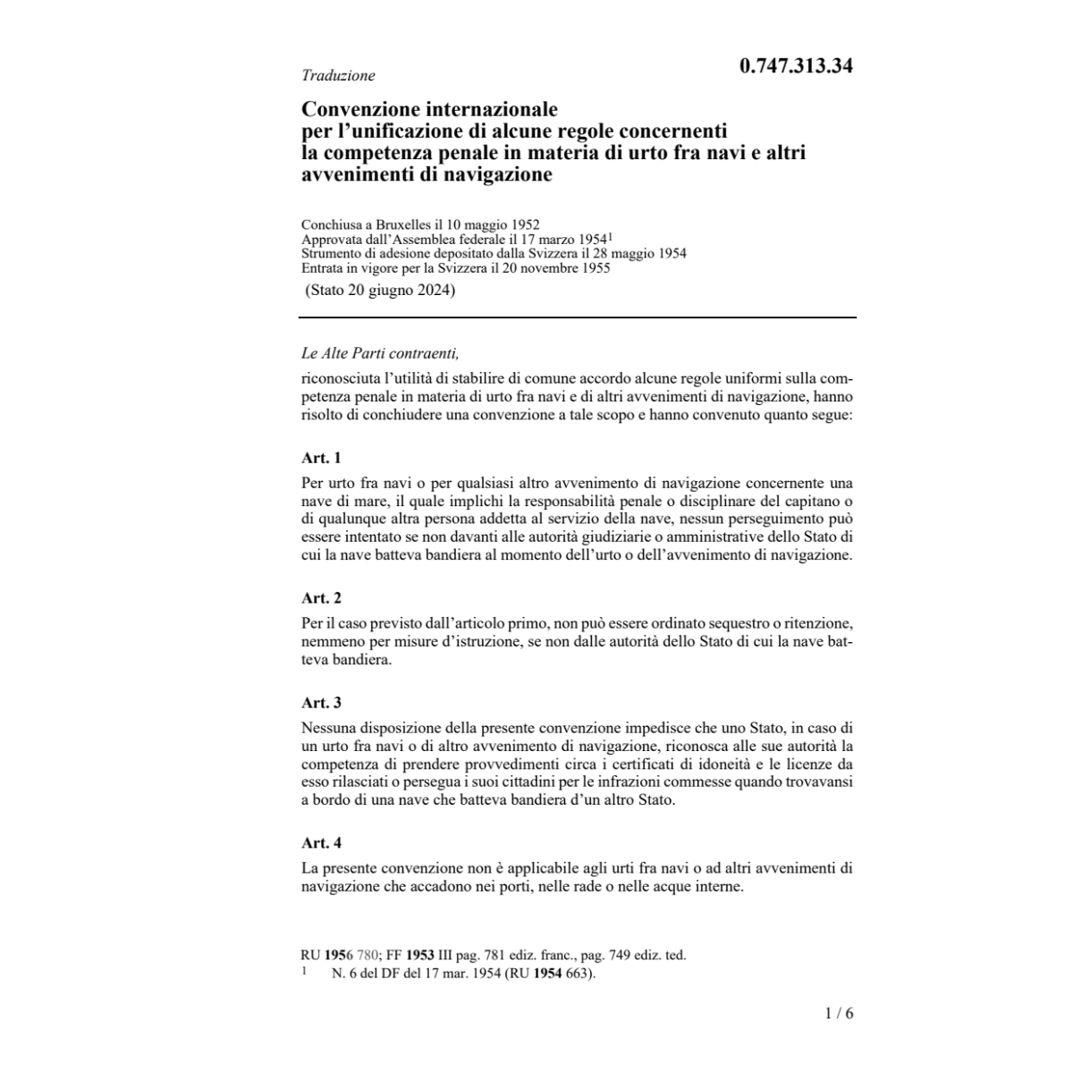 Convenzione internazionale