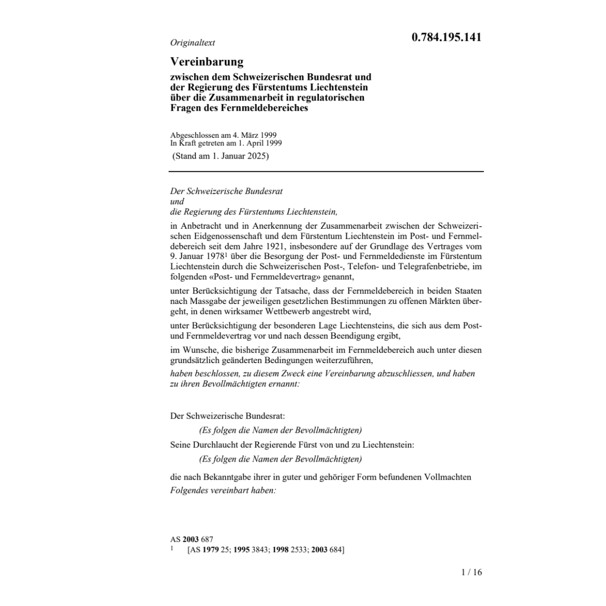 CH-FL Fragen Fernmeldebereich