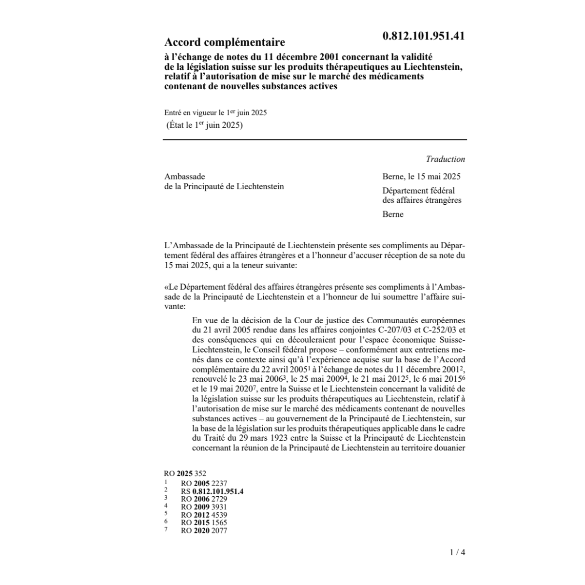 Acc.compl.produits thérapeutiques FL