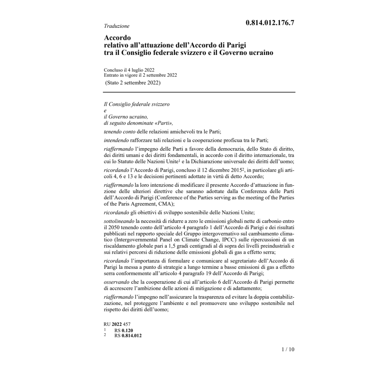 Acc. 4.7.22 Acc. Parigi Cfs Gov. ucraino