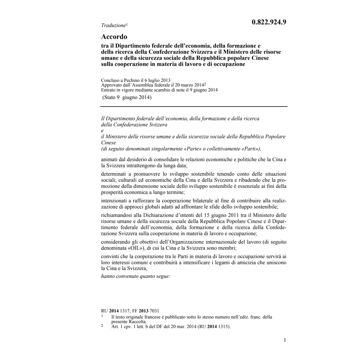 Acc. CH-Cinese formazione ricerca