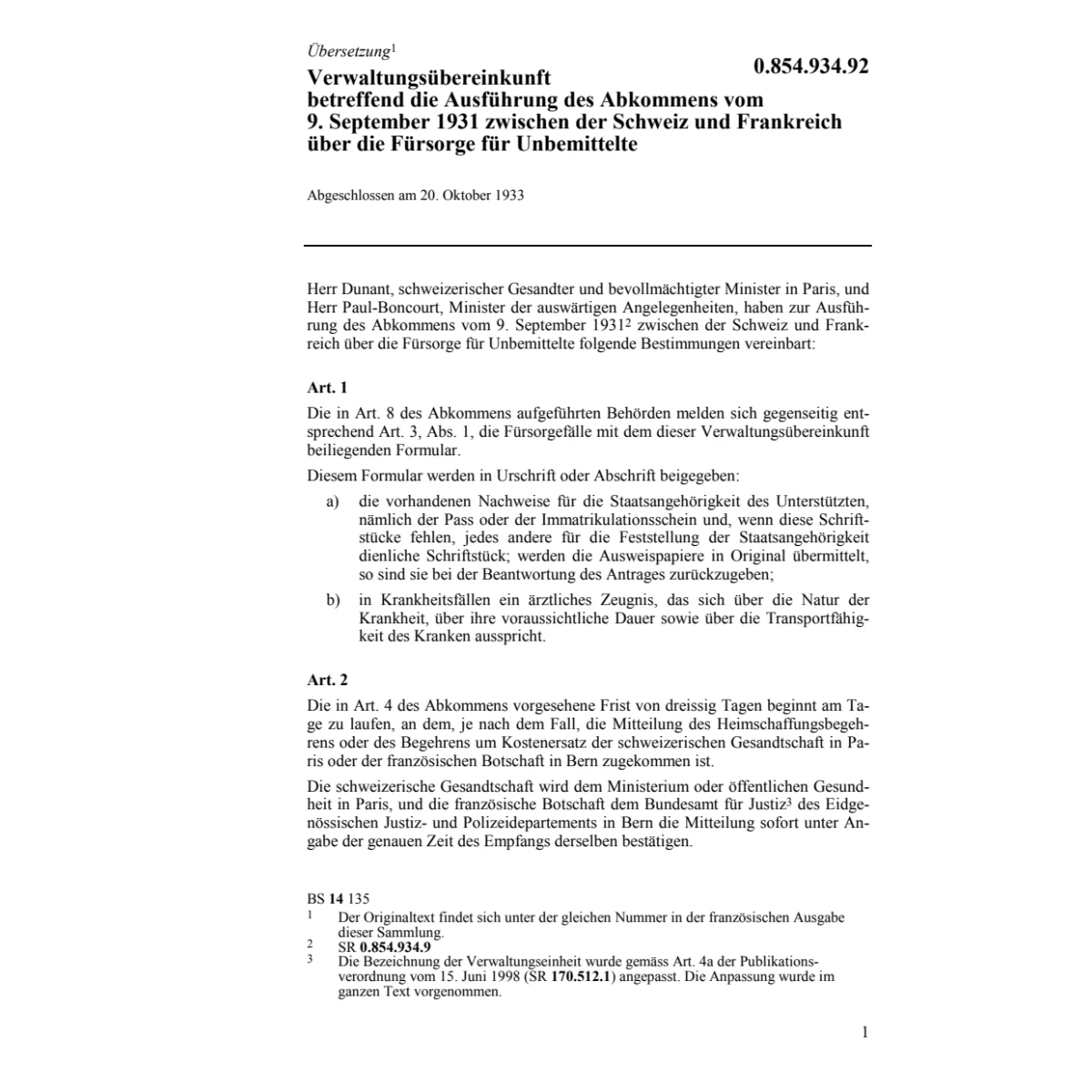 Abk Frankreich Fürsorge für Unbemittelte