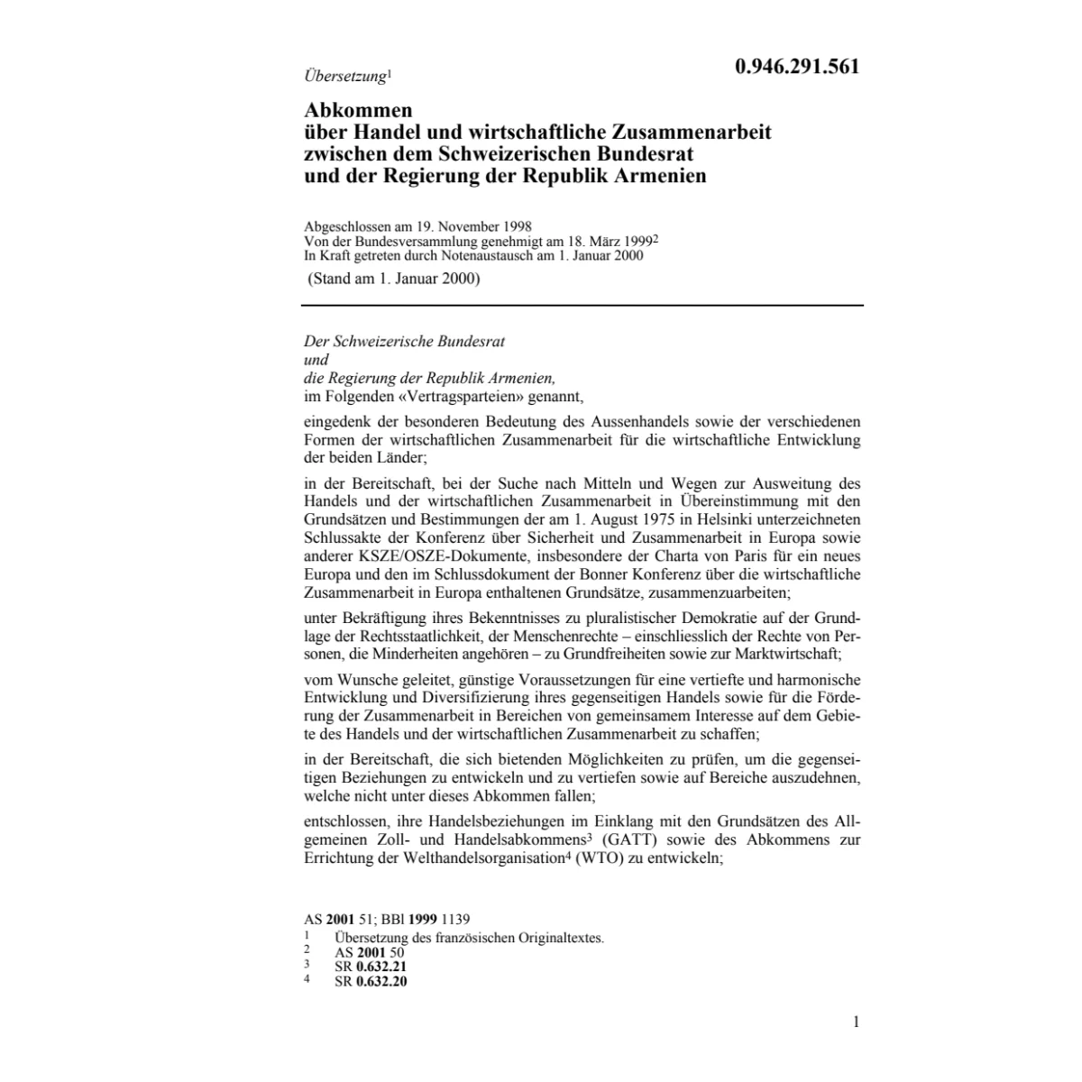 Abk. Armenien Handel + Wirtschaft