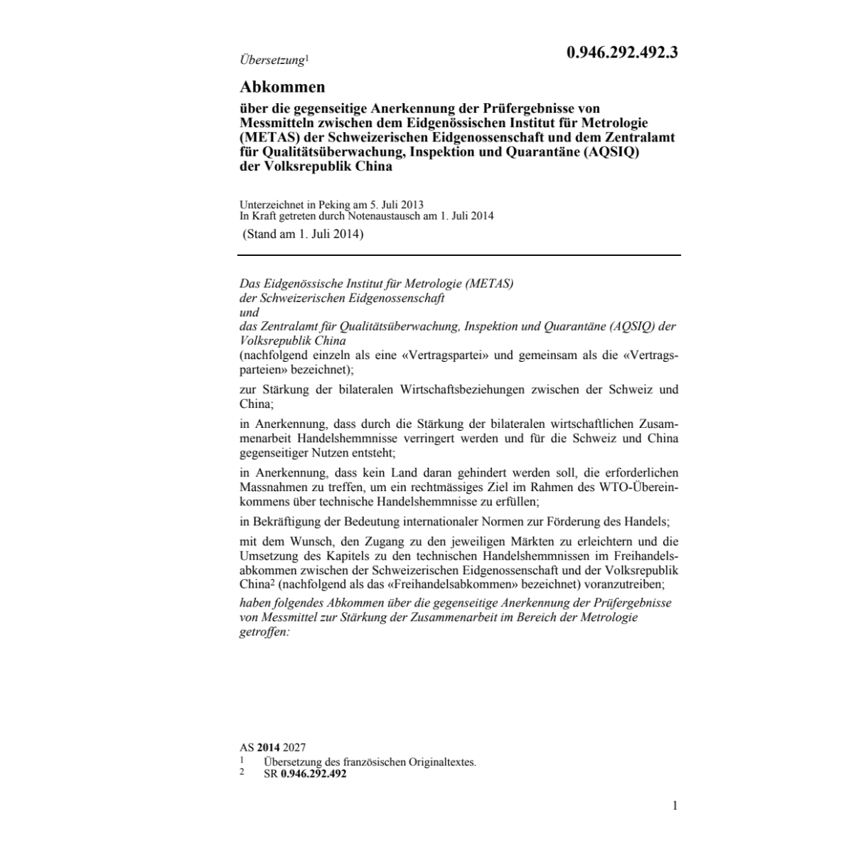 Abk. Prüfergenisse Messmitteln China