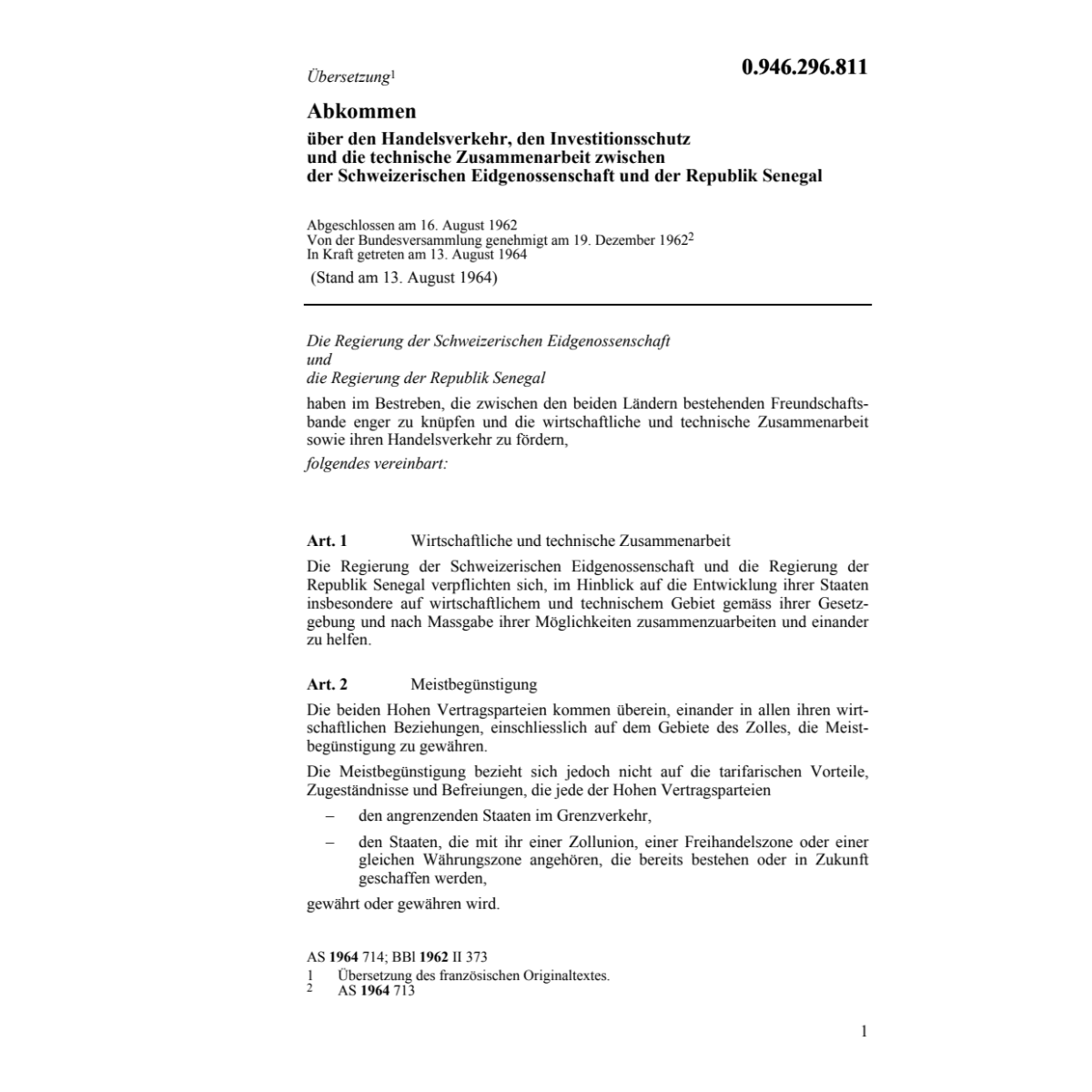 Abk Senegal Handel + technisch.Zusammen