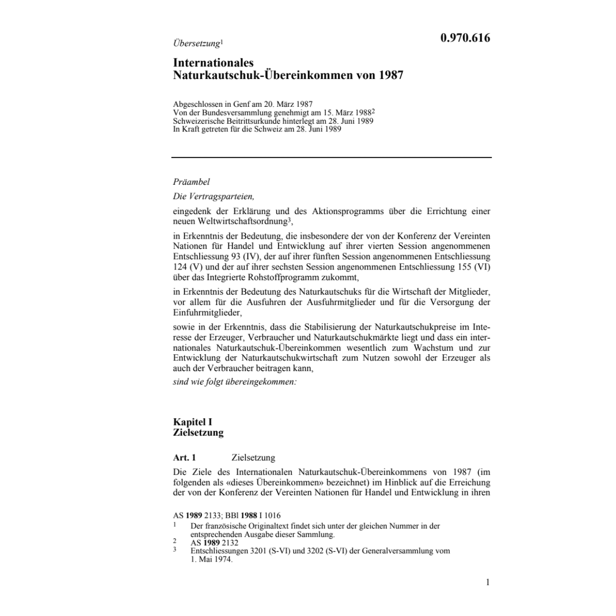 Internat. Naturkautschuk-Uebereink.