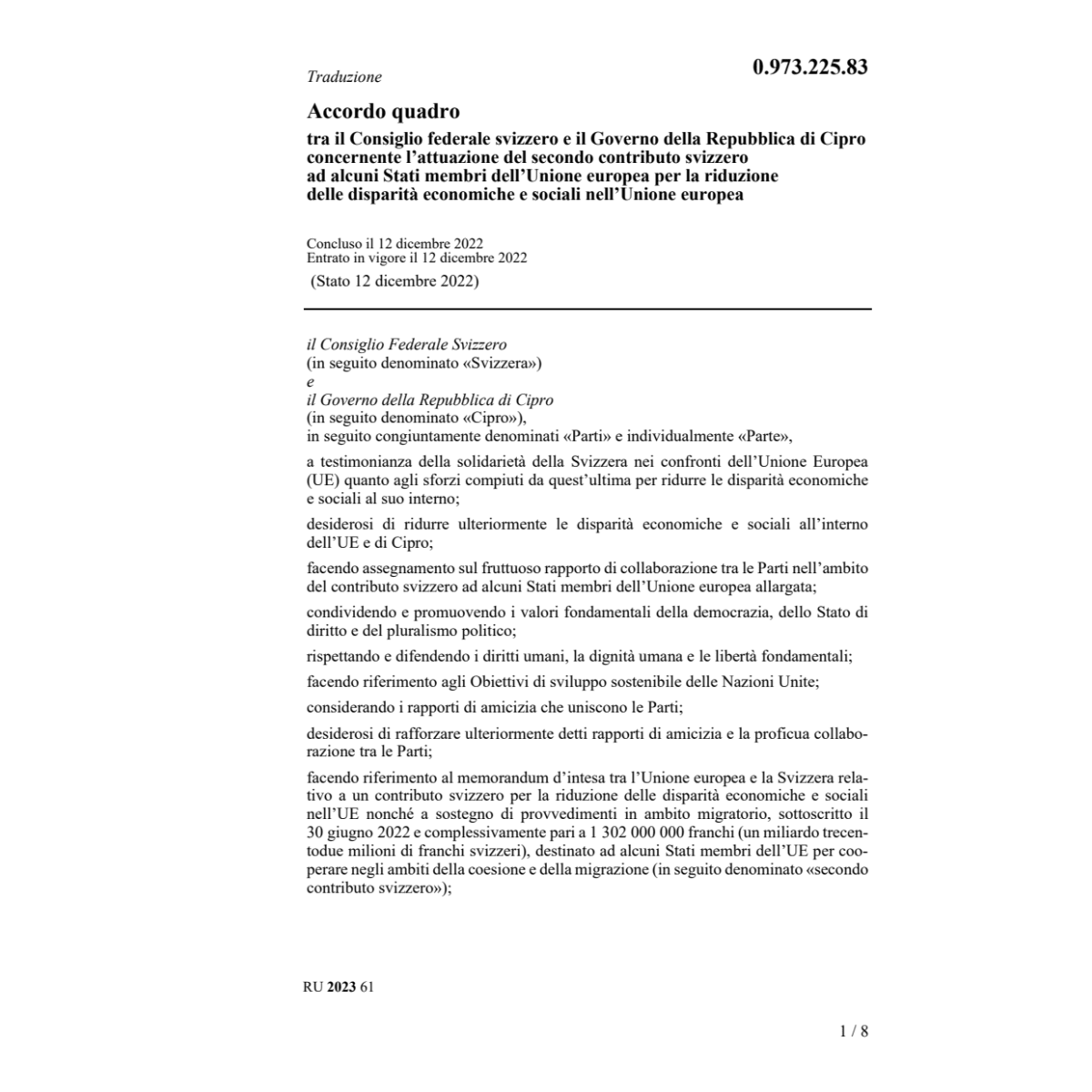 Ac. 12.12.22 cfs Governo Rep. Cipro