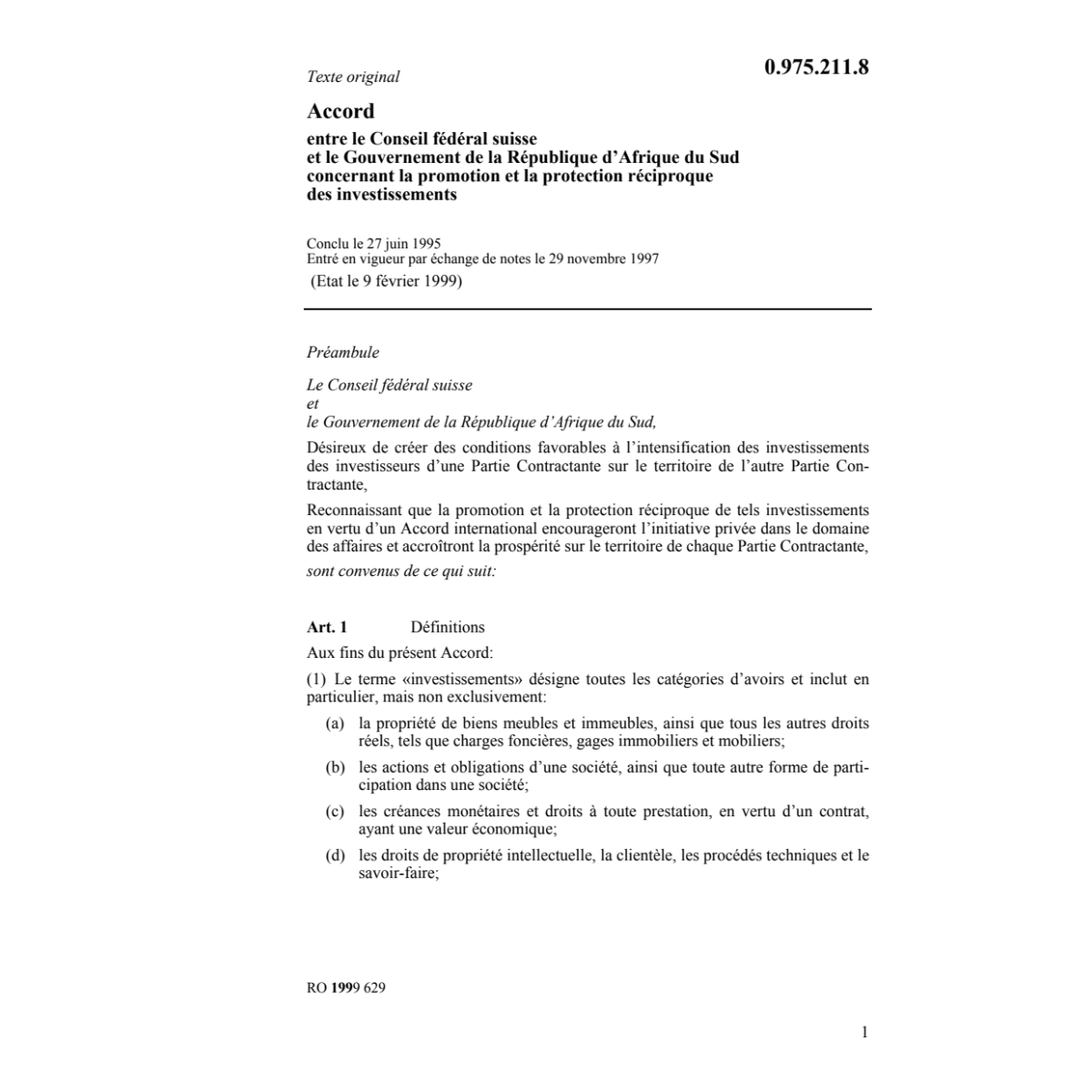 Ord sur paiements directs l'agriculture