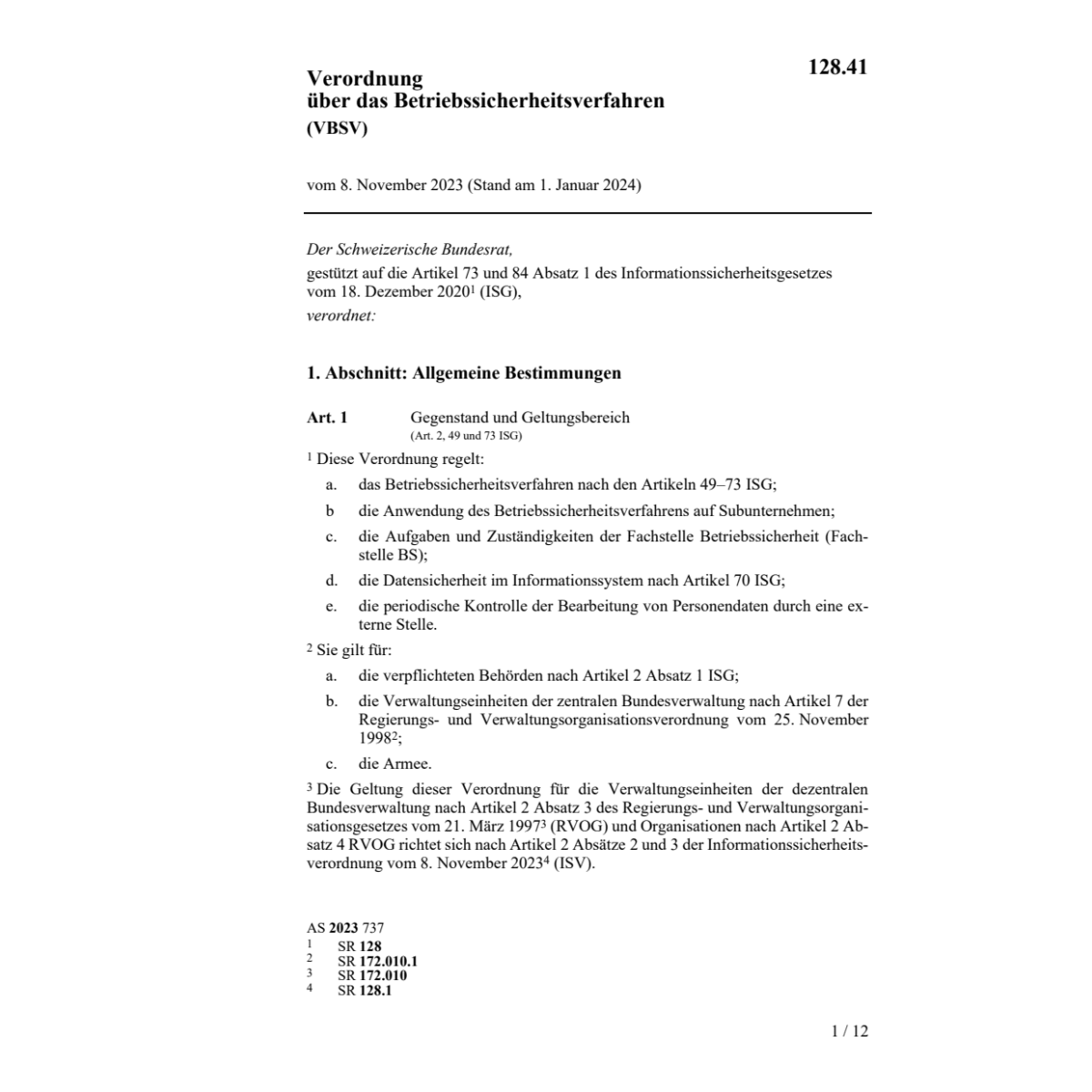 V Betriebssicherheitsverfahren