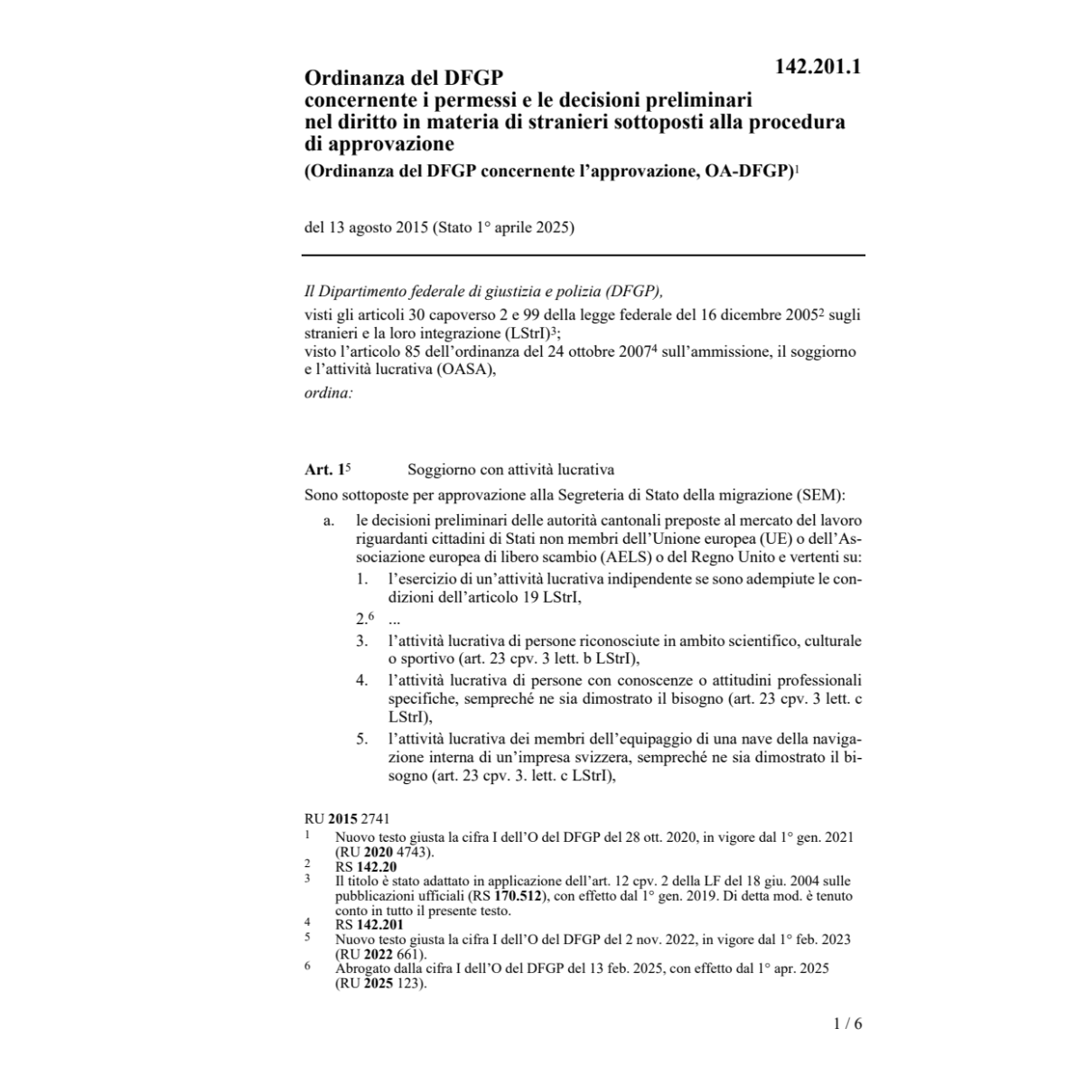 O permessi sottoposti procedura approvaz