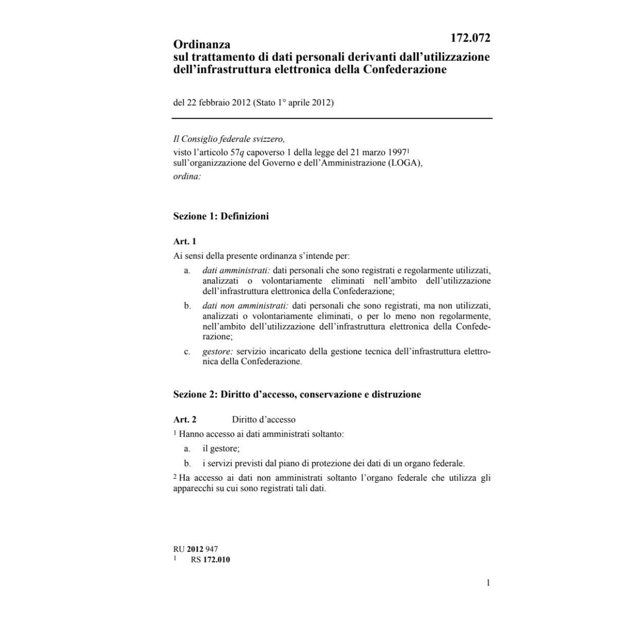 O trattamento personali derivanti