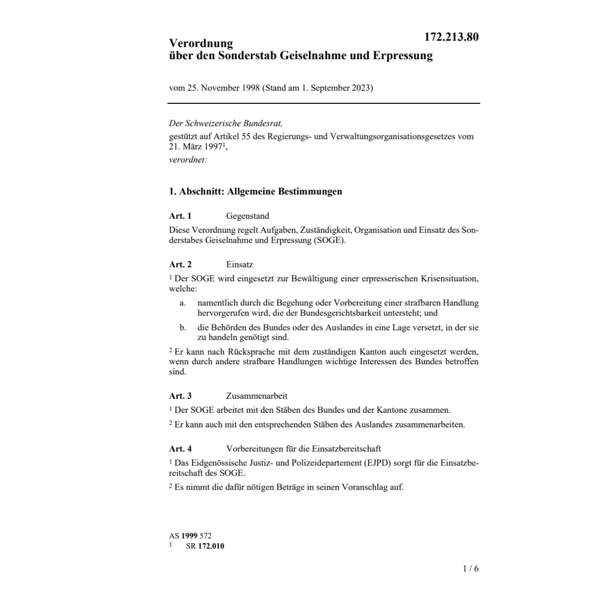 V Sonderstab Geiselnahme und Erpressung