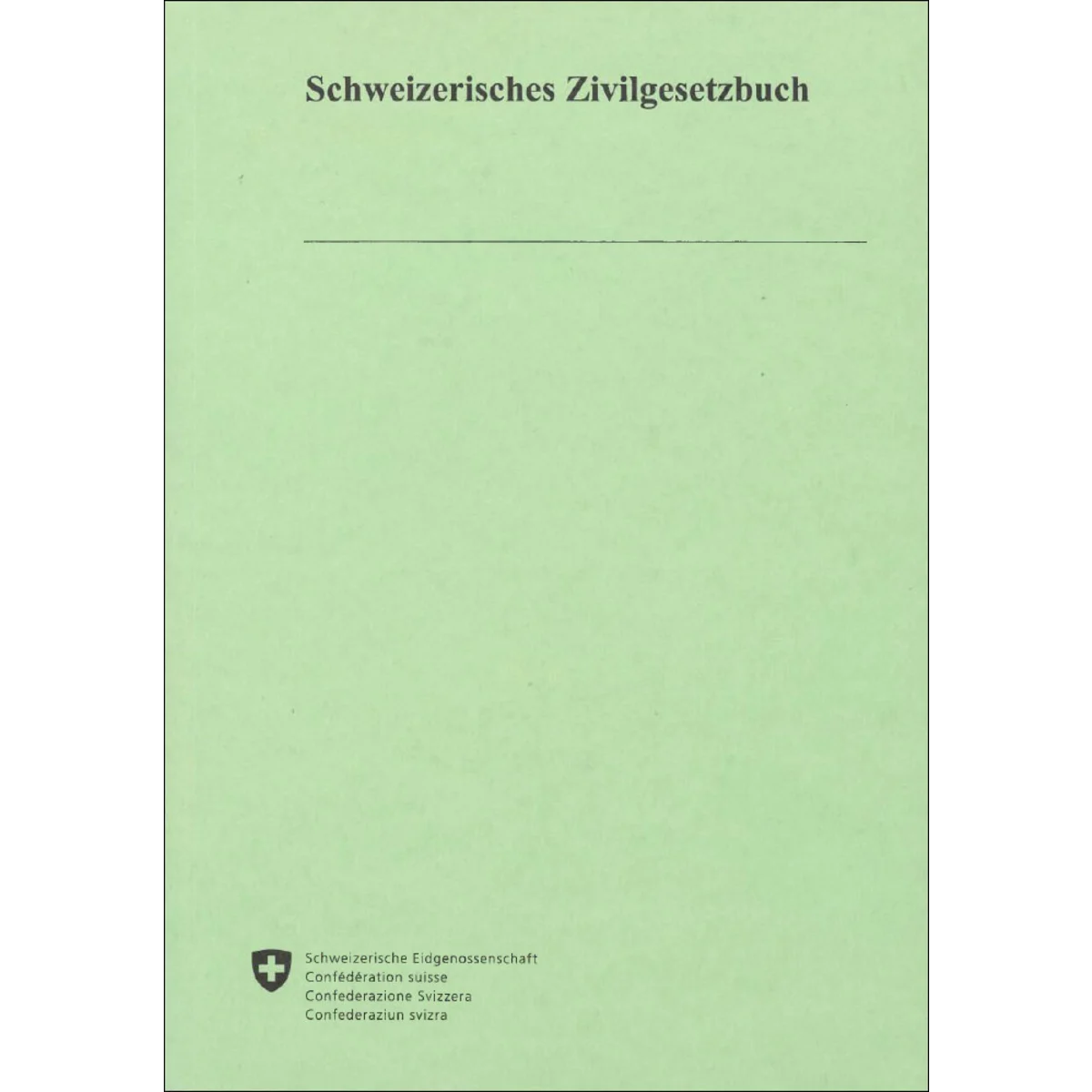 Zivilgesetzbuch, ZGB, 1.1.2024