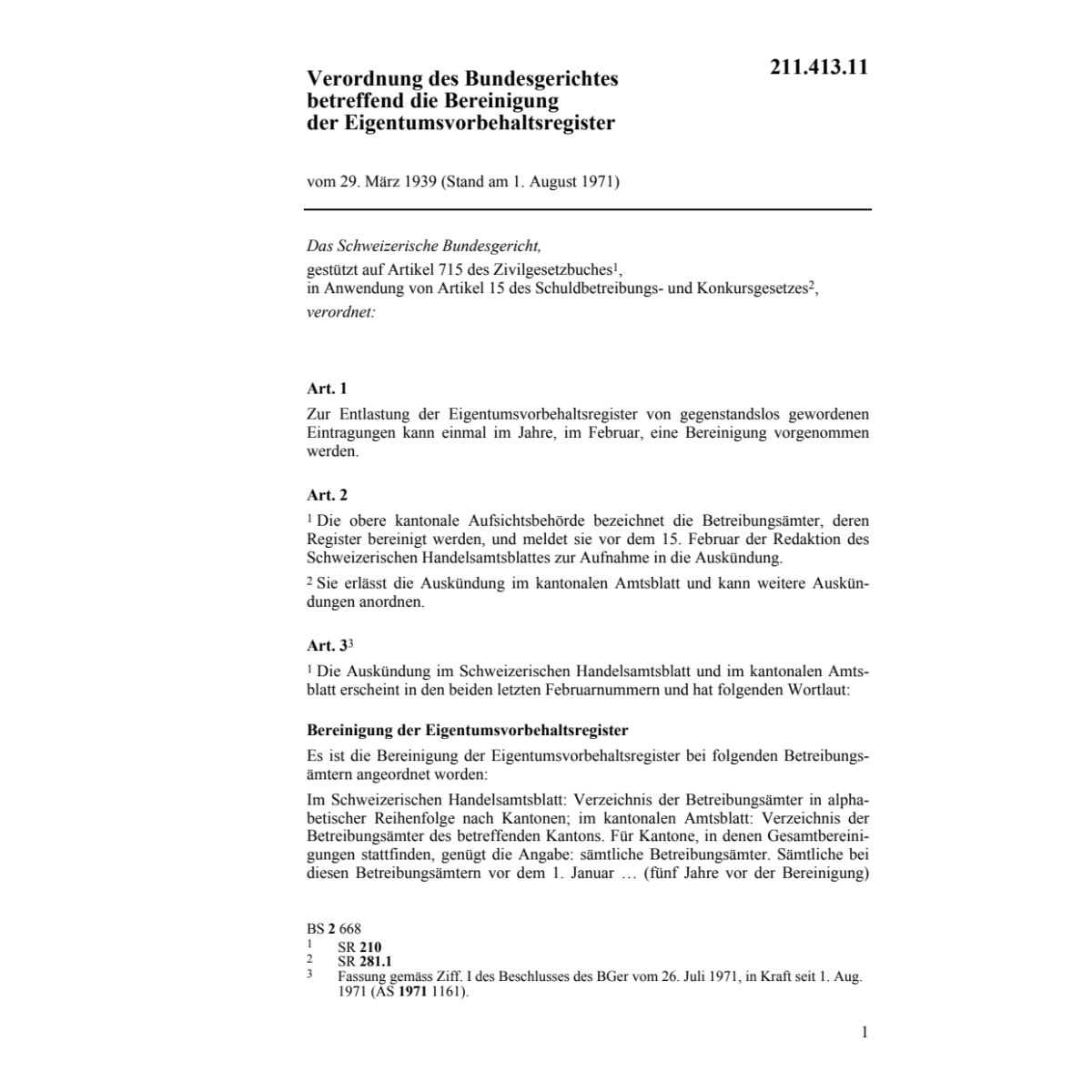 V Eigentumsvorbehaltsregister