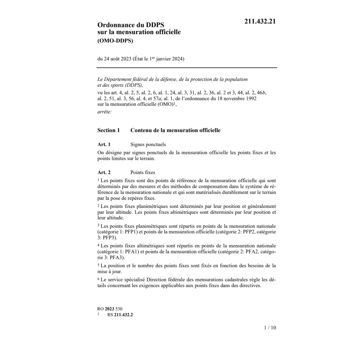 O technique mensuration officielle OTEMO