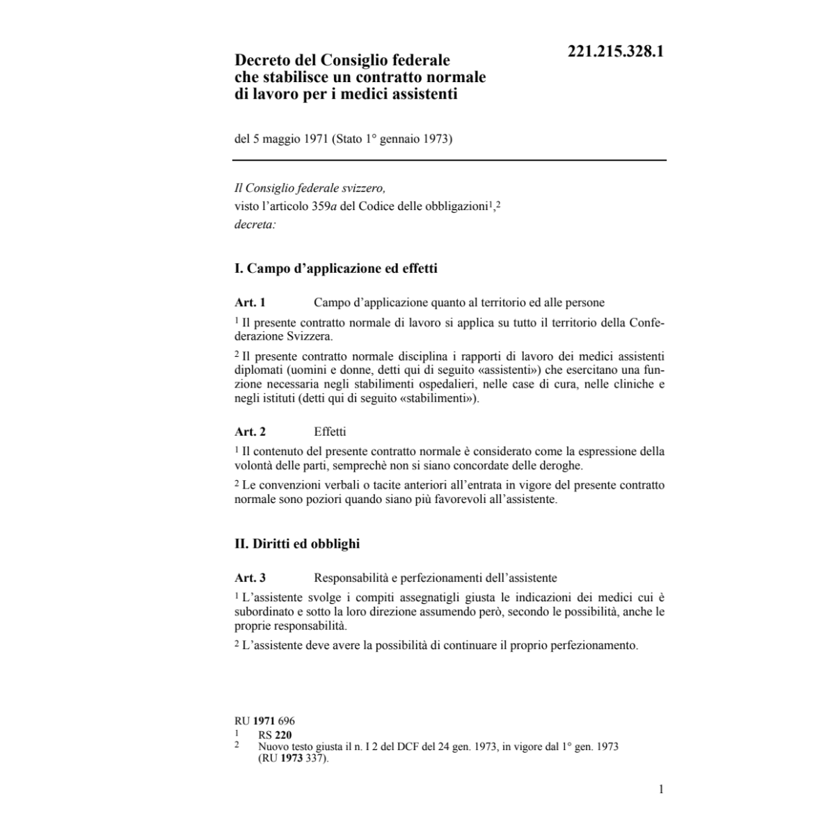 DCF CNL medici assistenti