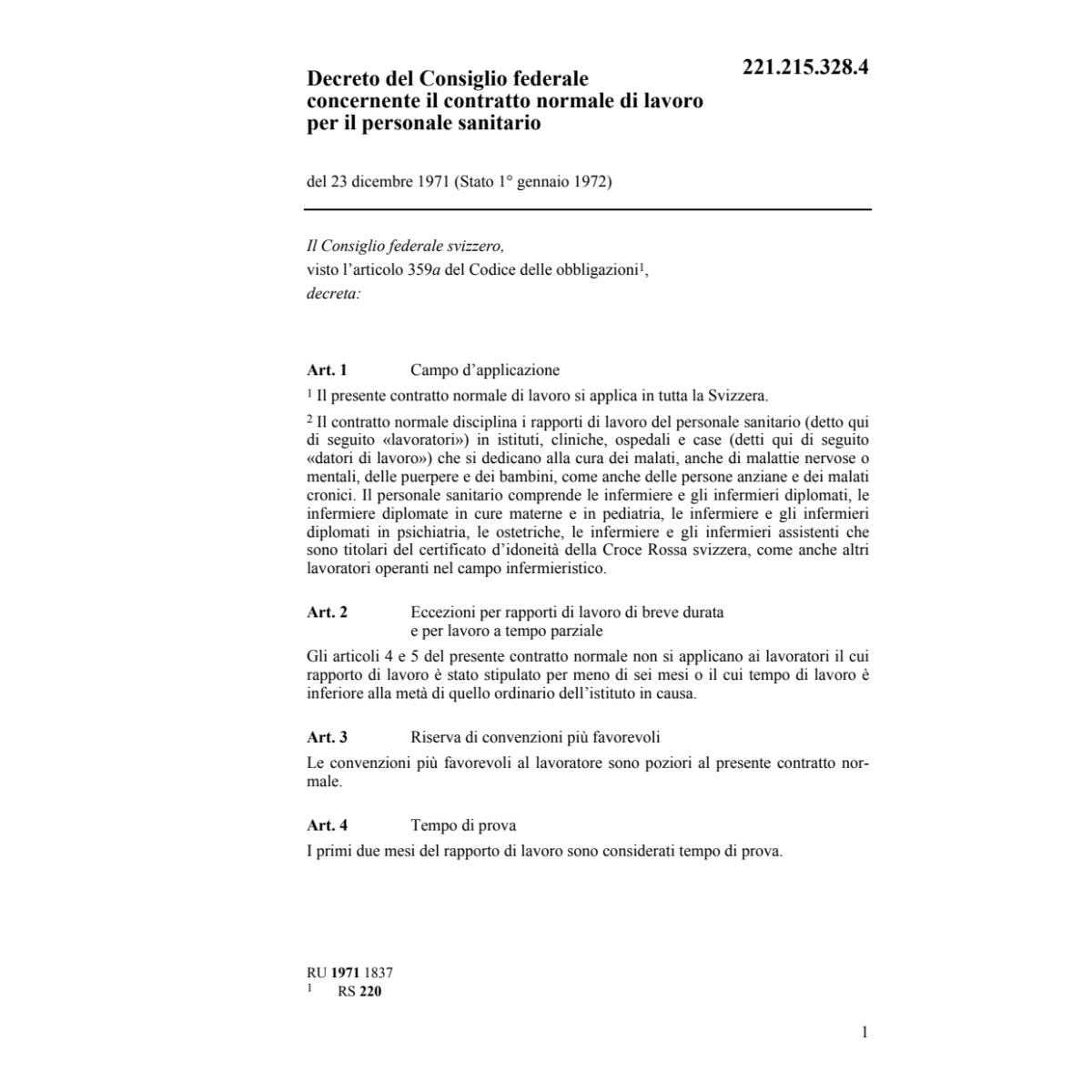 DCF CNL personale sanitario