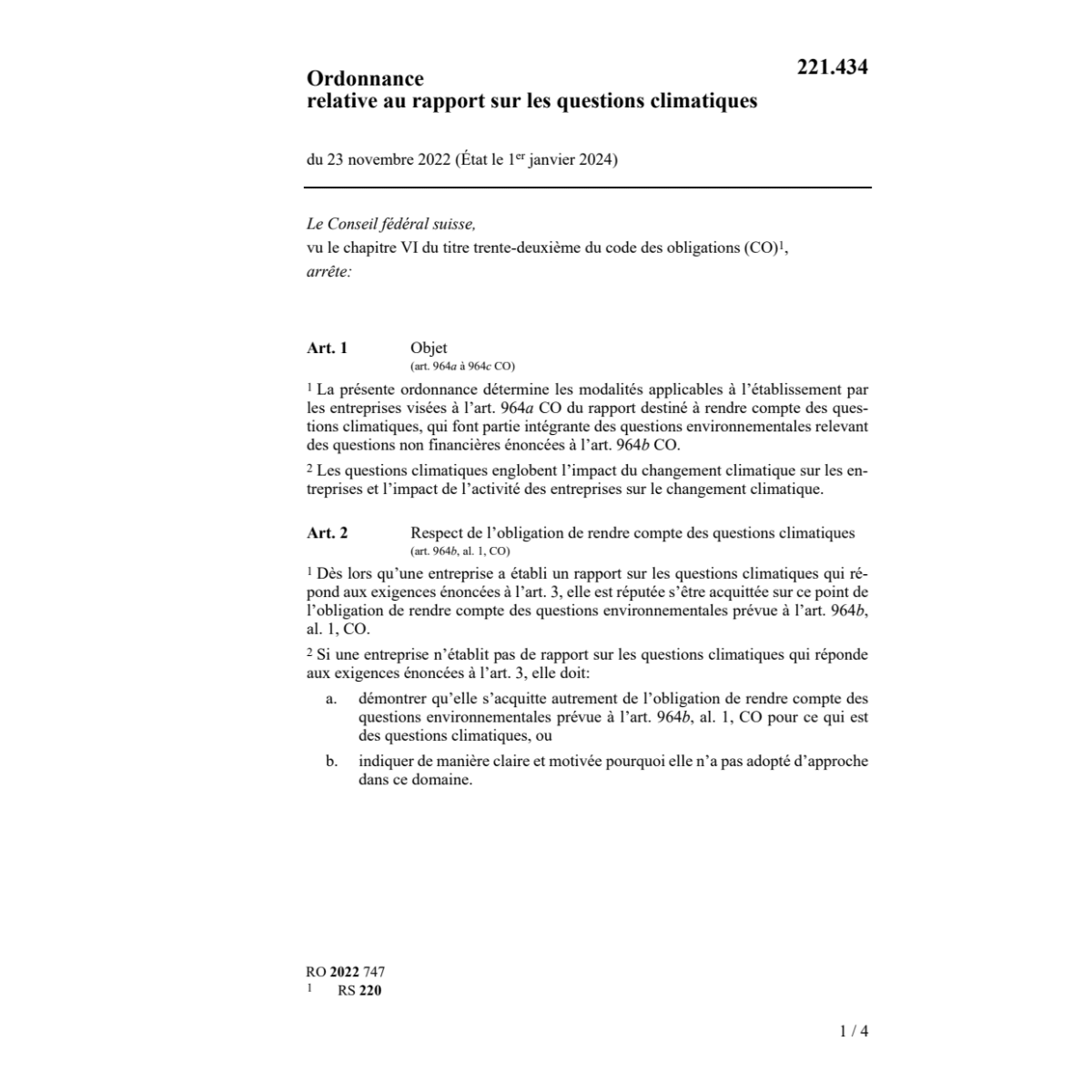 O 23.11.22 rapport questions climatiques