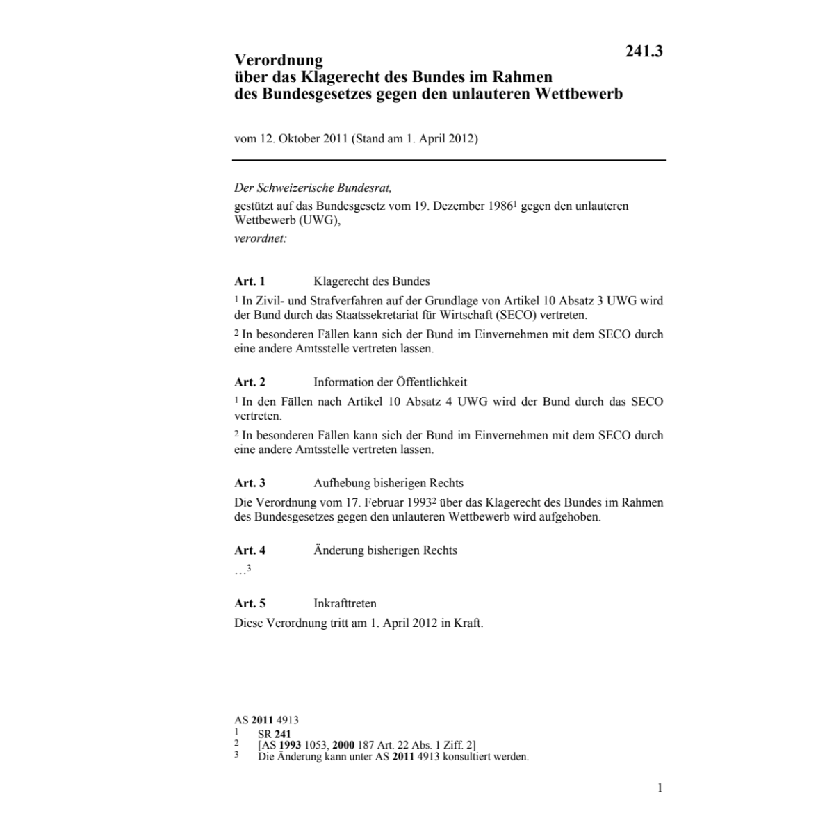 V Klagerecht unlauterer Wettbewerb