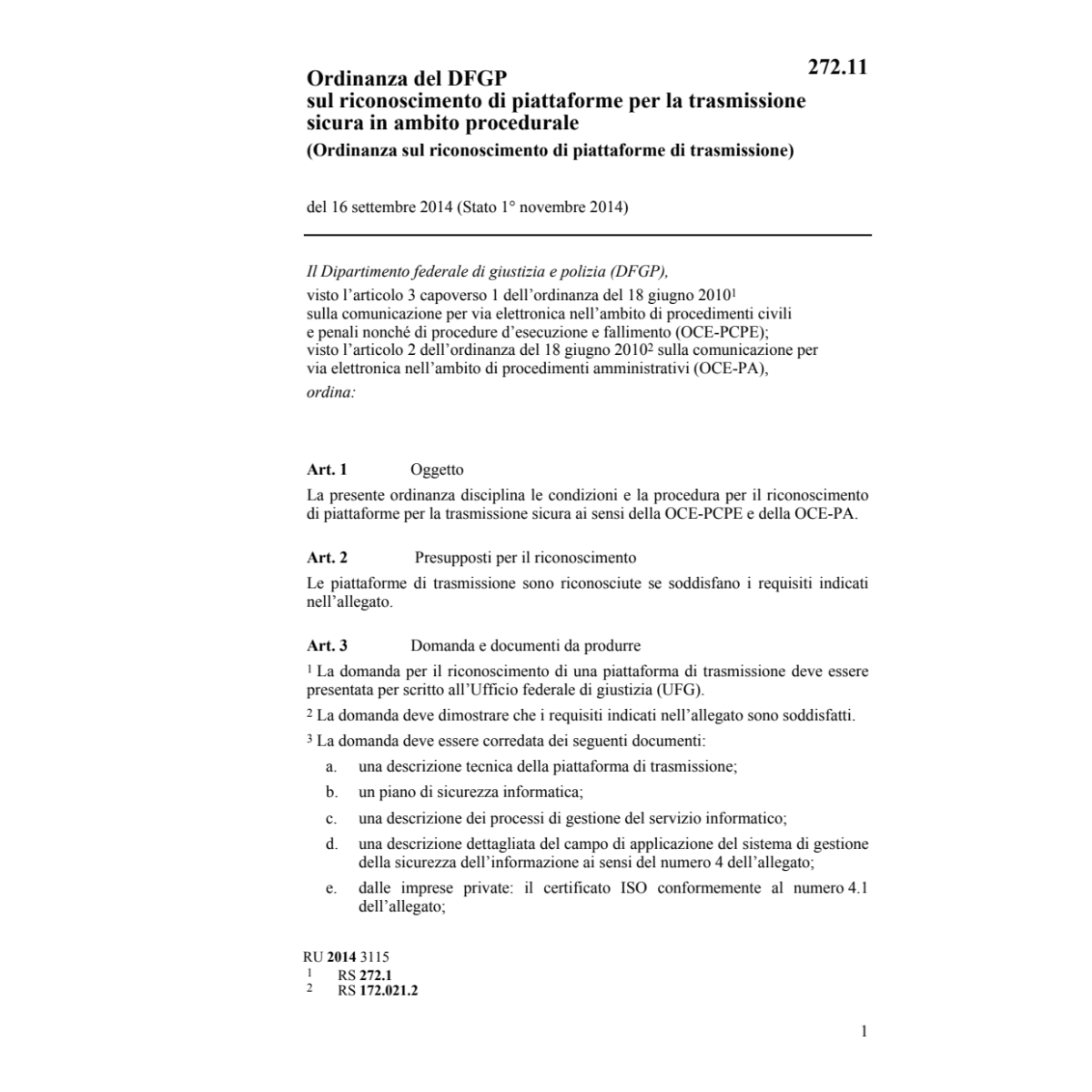 O riconoscimento piattaforme trasmission