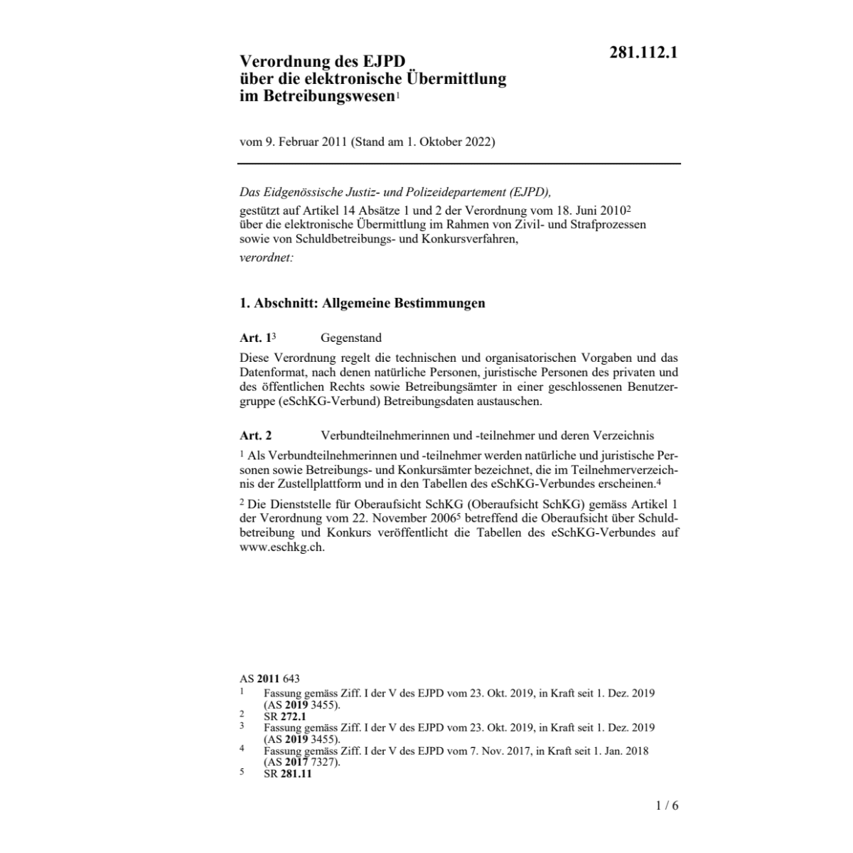 V elektr. Übermittlung Schuldbetreibung