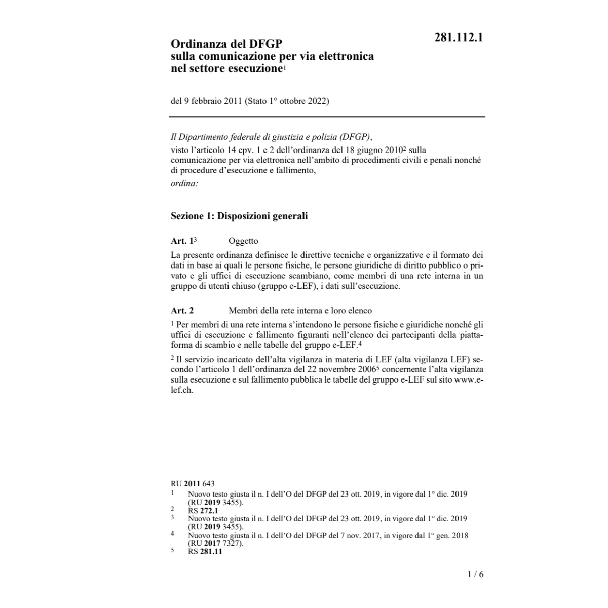 O comunicazione elettr. fallimento