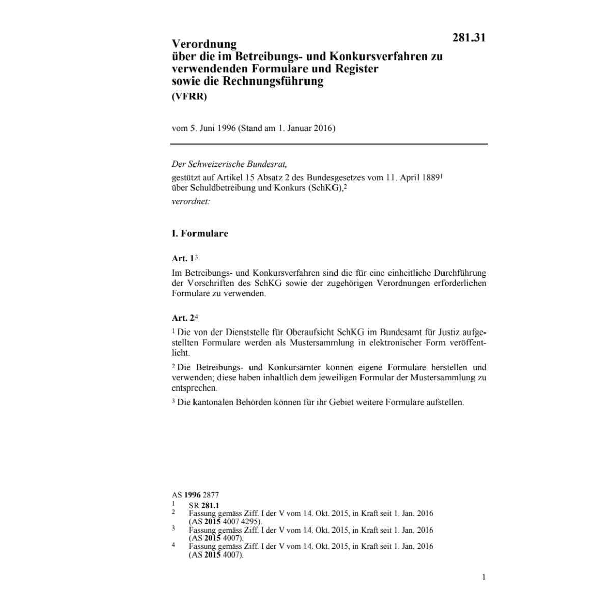 V Betreibungs- und Konkursverfahren
