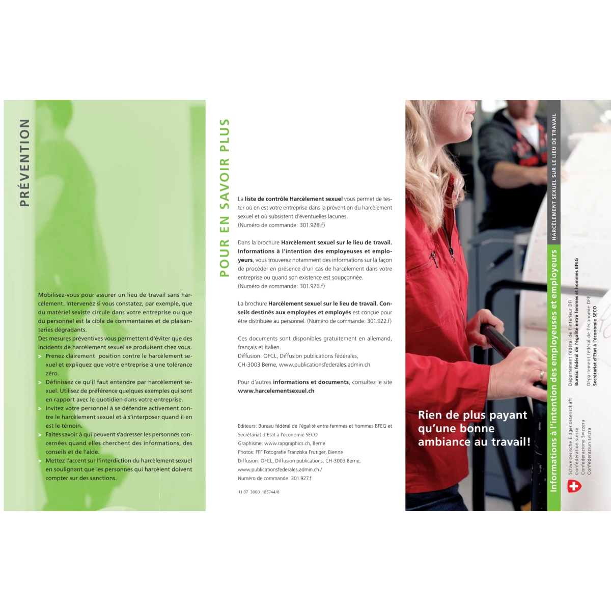 Flyer - bonne ambiance au travail