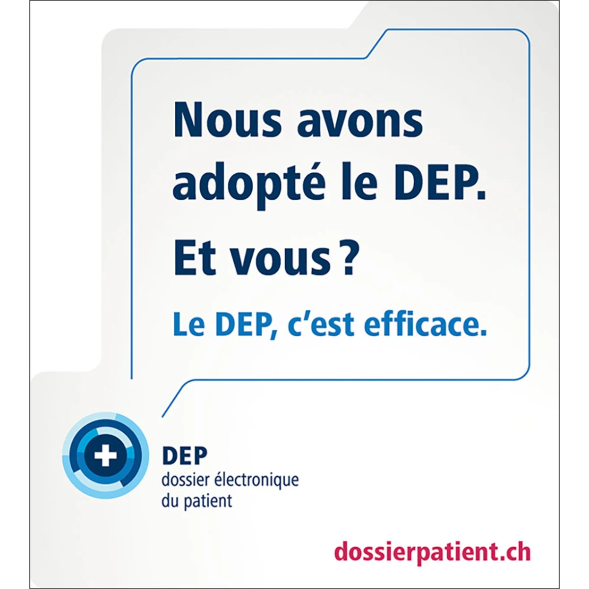 Autocollant DEP