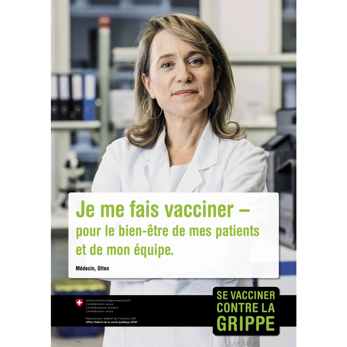 A3-Affiche grippe, médecin