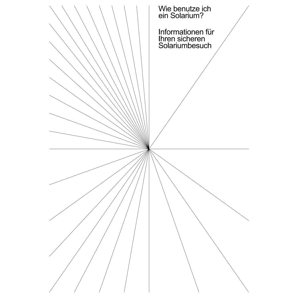 Wie benutze ich ein Solarium?