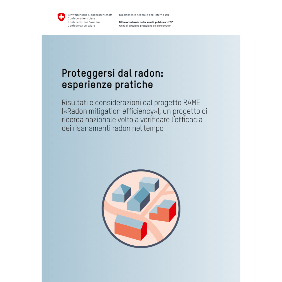 Opuscolo Proteggersi dal radon