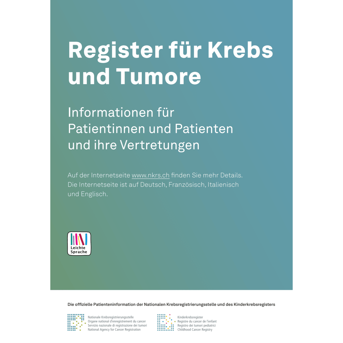 Register für Krebs und Tumore