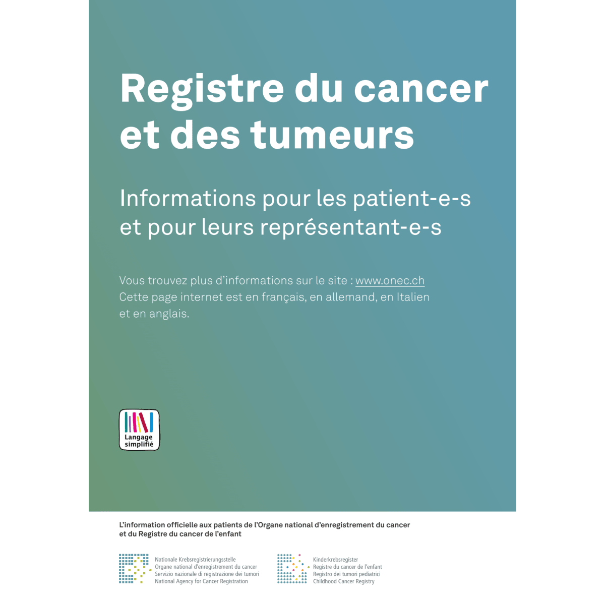 Registre du cancer et des tumeurs