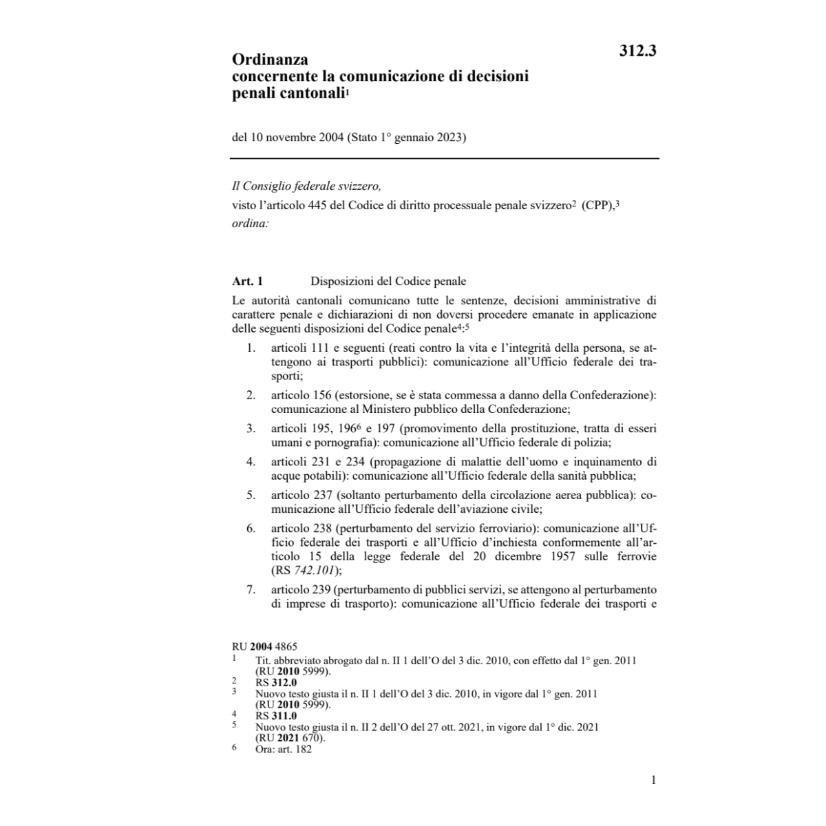 O decisioni penali cantonali