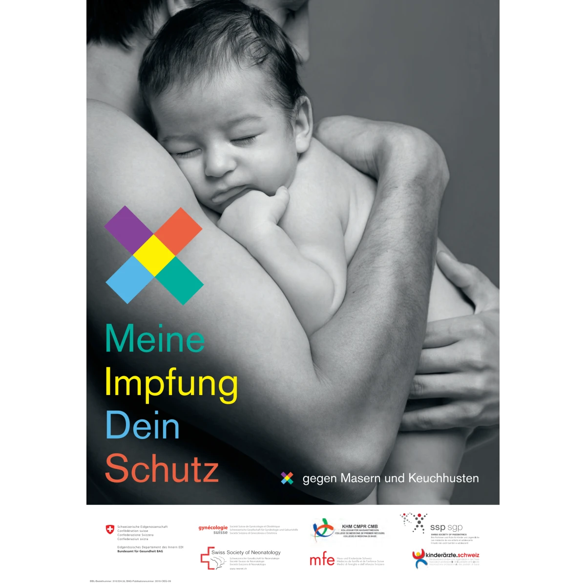 Poster A3: Meine Impfung Dein Schutz