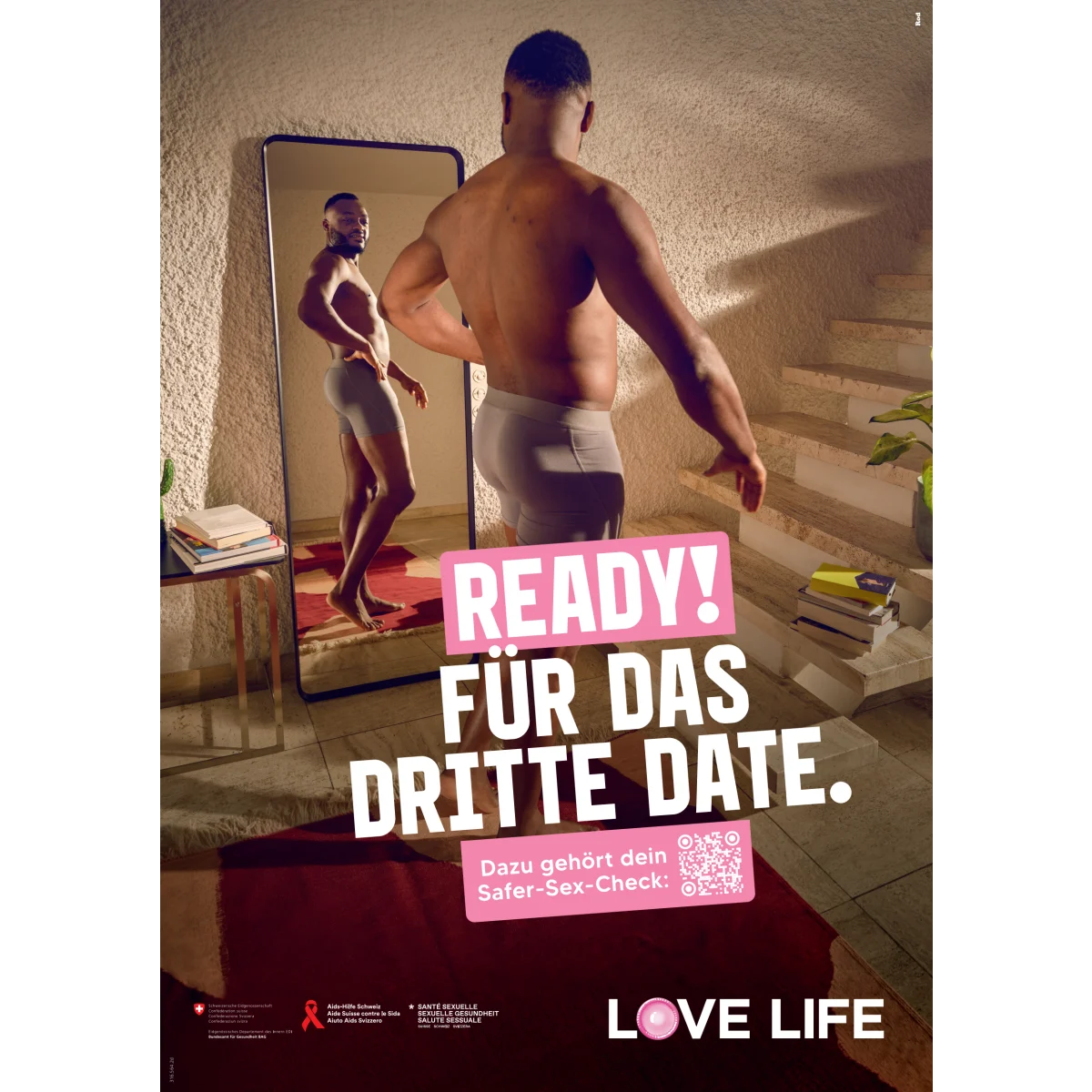 Plakat A3 Love Life - Drittes Date