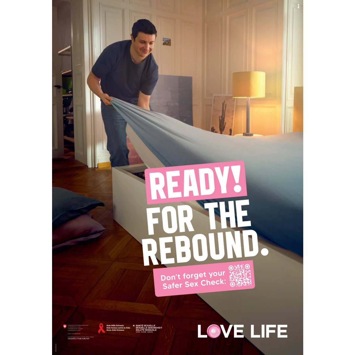 Poster A3 Love Life - Bed