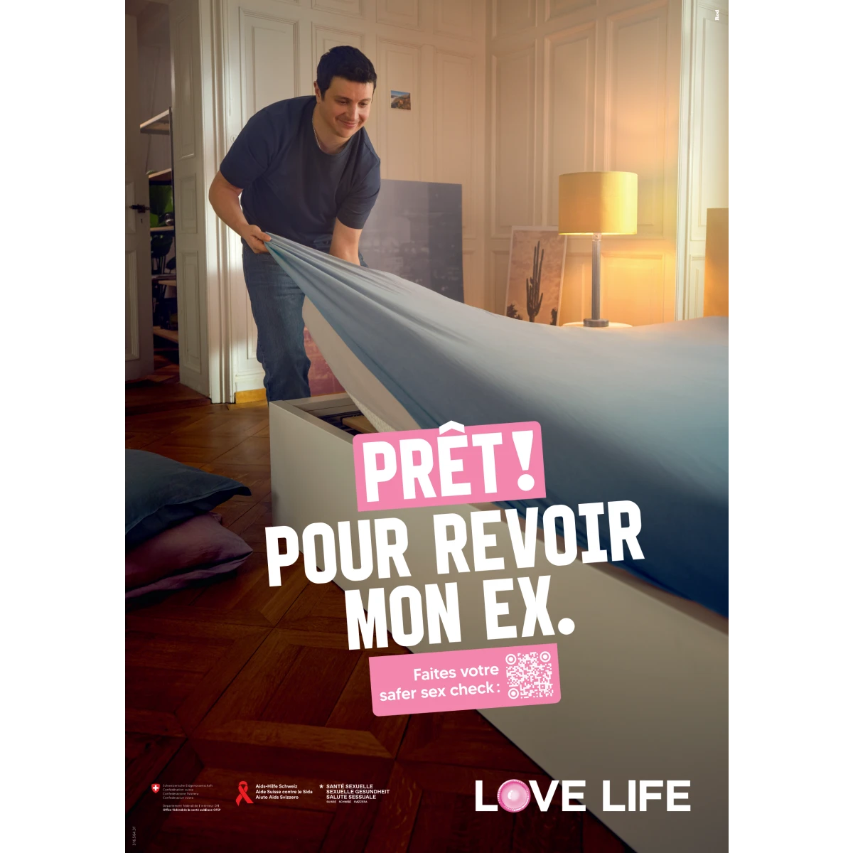 Affiche A3 Love Life - Lit